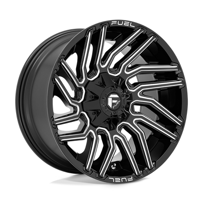 Fuel 1PC D773 TYPHOON GLOSS BLACK MILLED