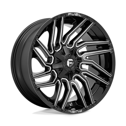 Fuel 1PC D773 TYPHOON GLOSS BLACK MILLED