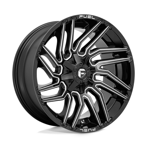 Fuel 1PC D773 TYPHOON GLOSS BLACK MILLED