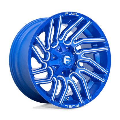 Fuel 1PC D774 TYPHOON ANODIZED BLUE MILLED