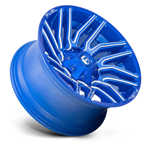 Fuel 1PC D774 TYPHOON ANODIZED BLUE MILLED