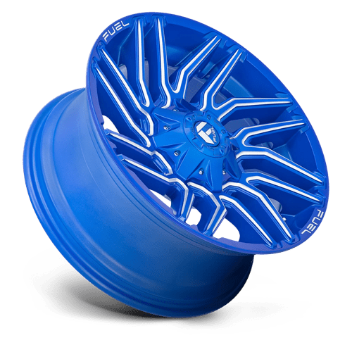 Fuel 1PC D774 TYPHOON ANODIZED BLUE MILLED