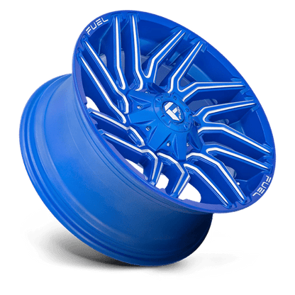 Fuel 1PC D774 TYPHOON ANODIZED BLUE MILLED