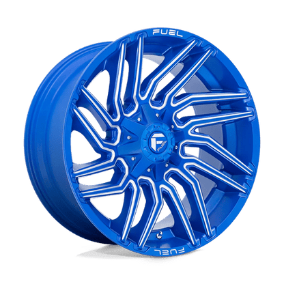 Fuel 1PC D774 TYPHOON ANODIZED BLUE MILLED