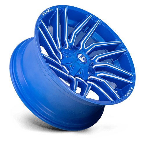 Fuel 1PC D774 TYPHOON ANODIZED BLUE MILLED