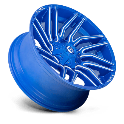 Fuel 1PC D774 TYPHOON ANODIZED BLUE MILLED