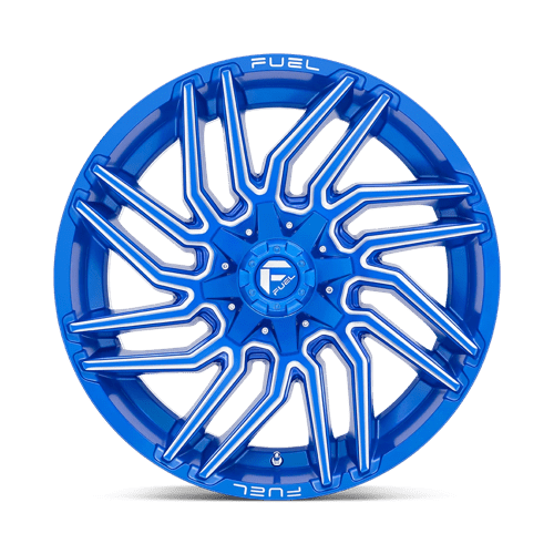 Fuel 1PC D774 TYPHOON ANODIZED BLUE MILLED