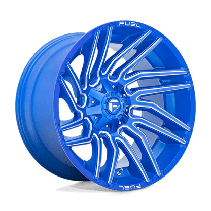 Fuel 1PC D774 TYPHOON ANODIZED BLUE MILLED