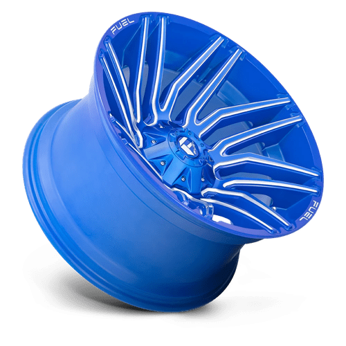 Fuel 1PC D774 TYPHOON ANODIZED BLUE MILLED