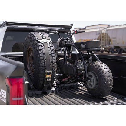 DV8 Off-Road Truck Bed Universal Tire Carrier & Accessory Mount C3| UNBM-01