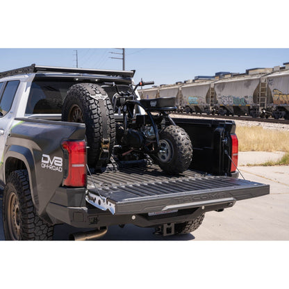 DV8 Off-Road Truck Bed Universal Tire Carrier & Accessory Mount C3| UNBM-01