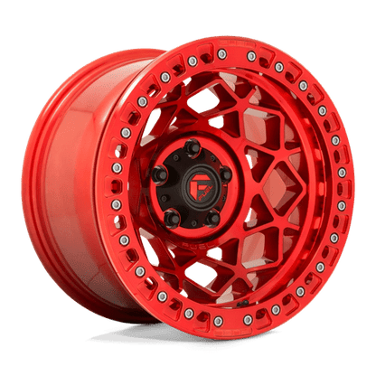 Fuel 1PC D121 UNIT BEADLOCK CANDY RED