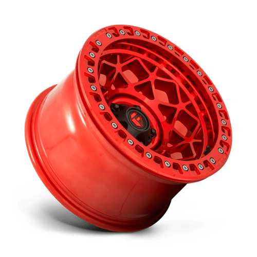 Fuel 1PC D121 UNIT BEADLOCK CANDY RED