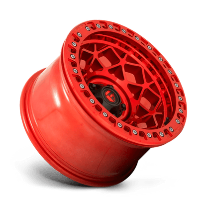 Fuel 1PC D121 UNIT BEADLOCK CANDY RED