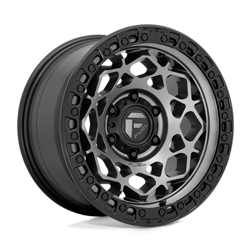 Fuel 1PC D784 UNIT GUNMETAL WITH MATTE BLACK RING