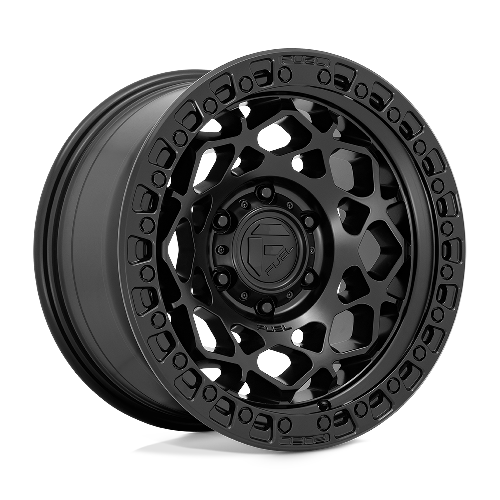 Fuel 1PC D786 UNIT MATTE BLACK WITH MATTE BLACK RING