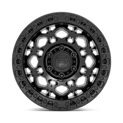 Fuel 1PC D786 UNIT MATTE BLACK WITH MATTE BLACK RING