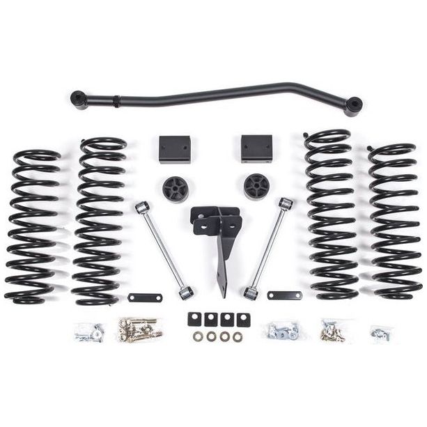 Zone Offroad 4" Box Kit for 07-2018 Jeep JK 4 Door Models (Shocks Not Included) ZONJ1411