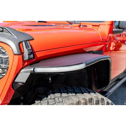 Rugged Ridge Metal Max Fender Flares (Front) for 2020-C Jeep Gladiator JT 11641.13