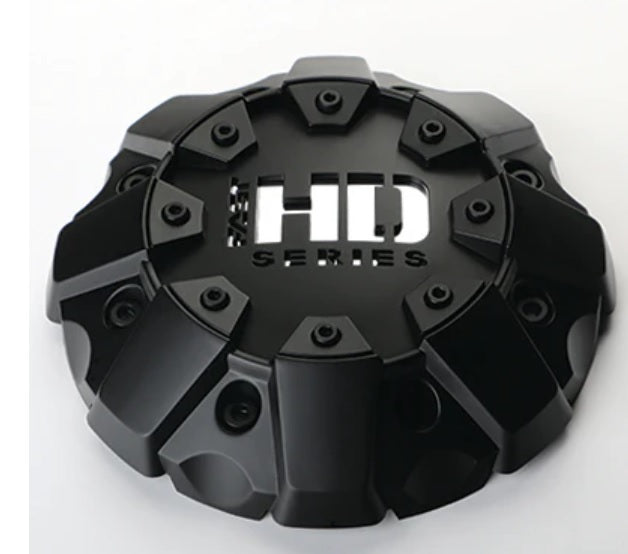 Matte Black Cap- Black Hardware With Chrome Fast HD Series Logo