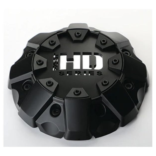 Matte Black Cap- Black Hardware With Chrome Fast HD Series Logo C-1776PD0FCF-1