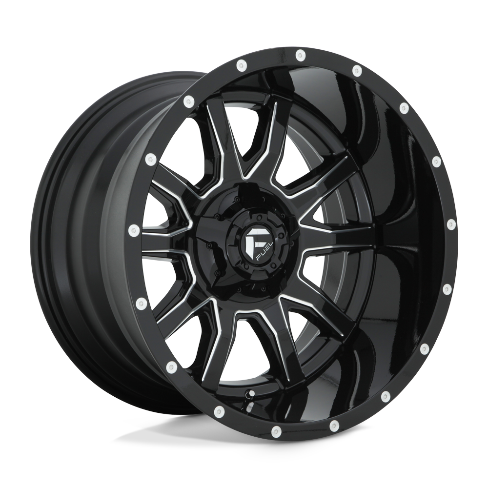 Fuel 1PC D627 VANDAL GLOSS BLACK MILLED