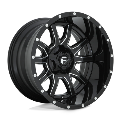 Fuel 1PC D627 VANDAL GLOSS BLACK MILLED