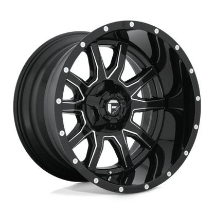 Fuel 1PC D627 VANDAL GLOSS BLACK MILLED