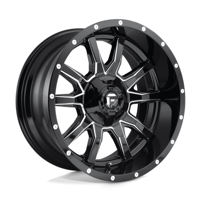 Fuel 1PC D627 VANDAL GLOSS BLACK MILLED