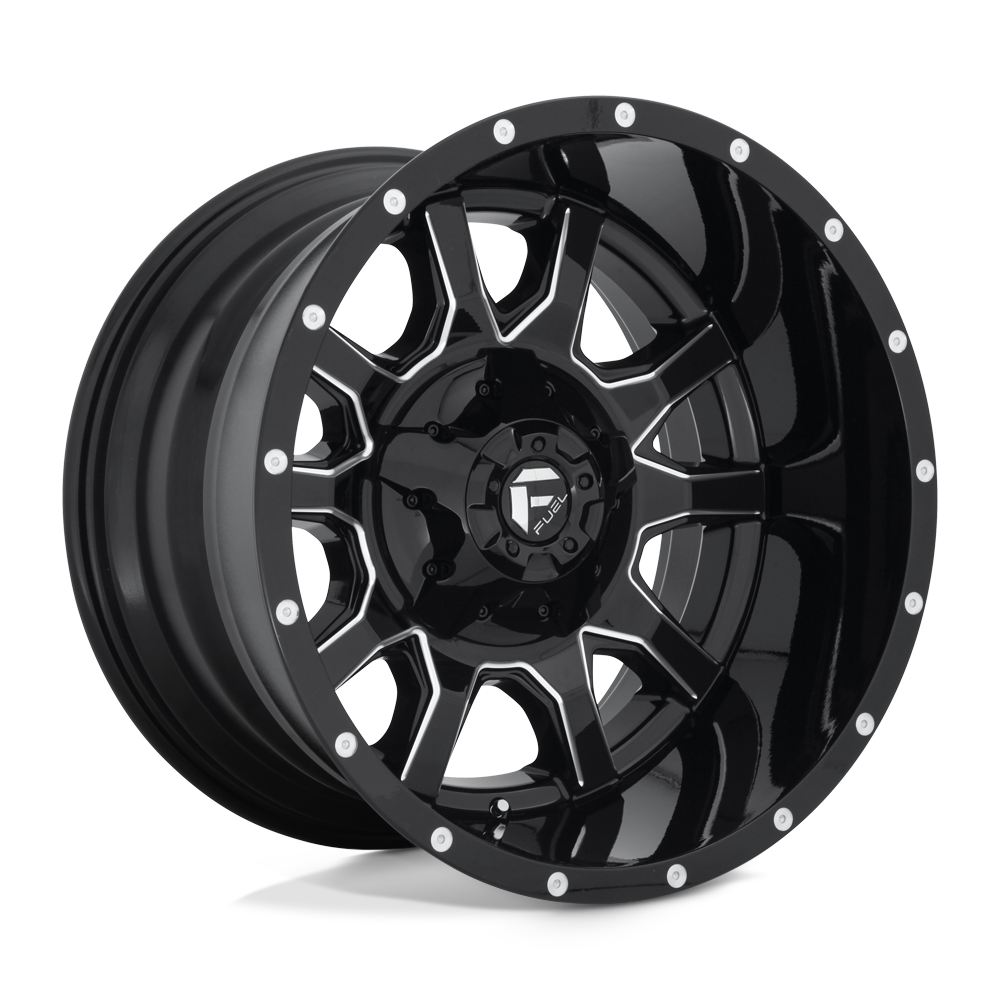 Fuel 1PC D627 VANDAL GLOSS BLACK MILLED