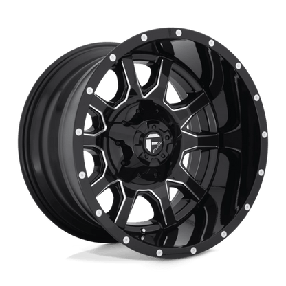Fuel 1PC D627 VANDAL GLOSS BLACK MILLED