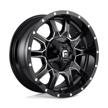 Fuel 1PC D627 VANDAL GLOSS BLACK MILLED