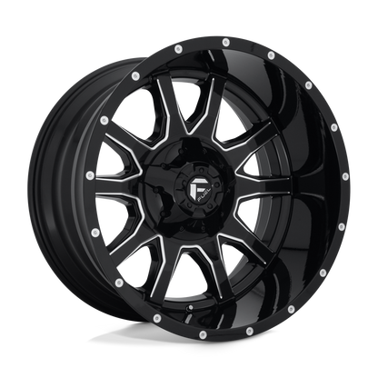 Fuel 1PC D627 VANDAL GLOSS BLACK MILLED