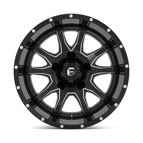 Fuel 1PC D627 VANDAL GLOSS BLACK MILLED