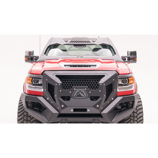 Fab Fours ViCowl 2 Stage Black Powder Coated Combines Roof Visor And Cowl l VC3100-1