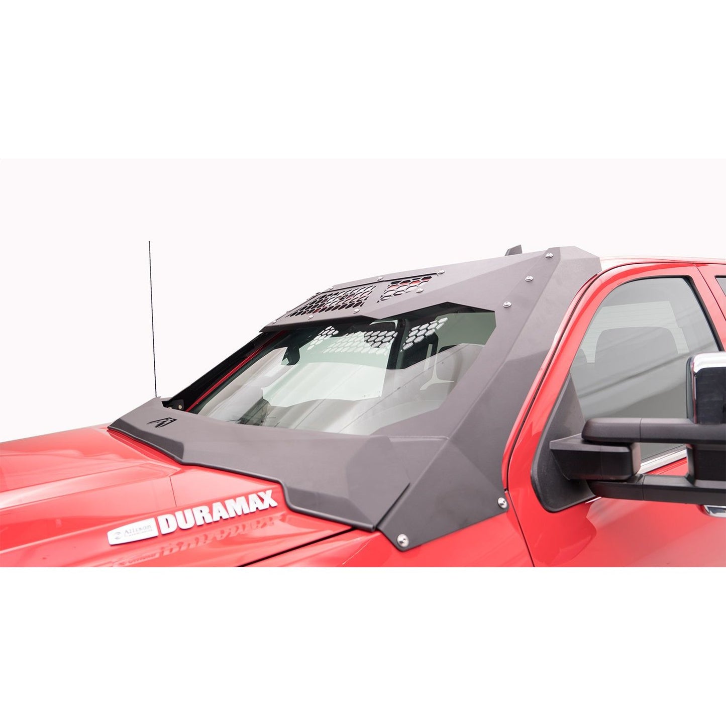 Fab Fours ViCowl 2 Stage Black Powder Coated Combines Roof Visor And Cowl l VC3100-1