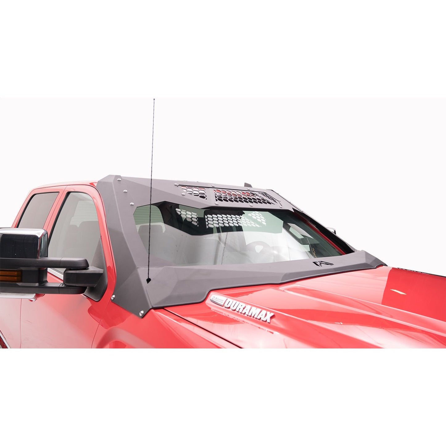 Fab Fours ViCowl 2 Stage Black Powder Coated Combines Roof Visor And Cowl l VC3100-1