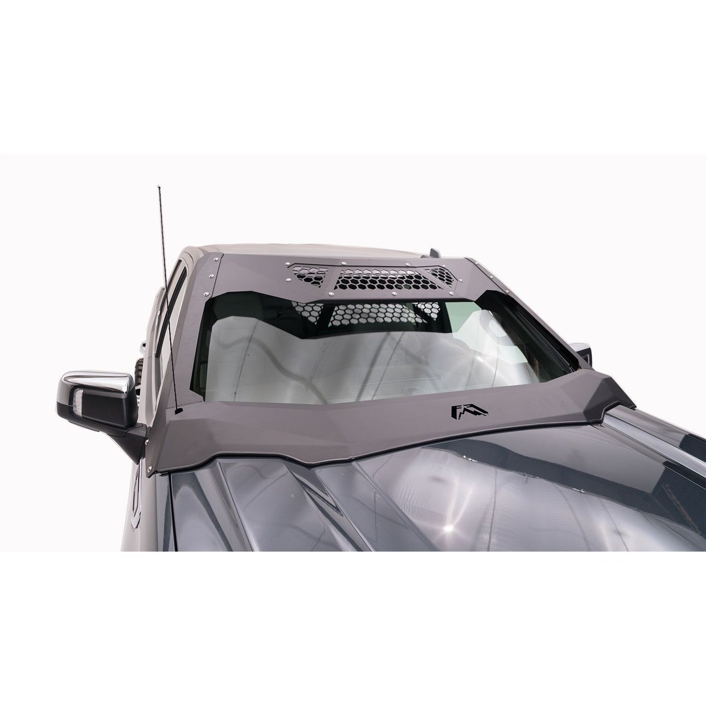 Fab Fours ViCowl 2 Stage Black Powder Coated Combines Roof Visor And Cowl l VC3900-1