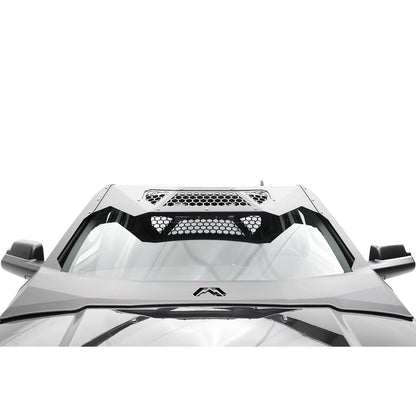Fab Fours ViCowl 2 Stage Black Powder Coated Combines Roof Visor And Cowl l VC4400-1