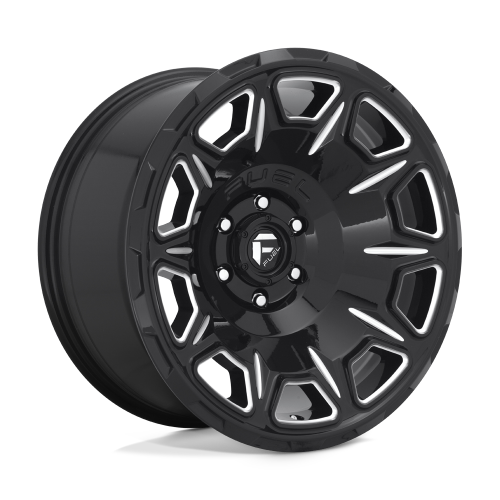 Fuel 1PC D688 VENGEANCE GLOSS BLACK MILLED