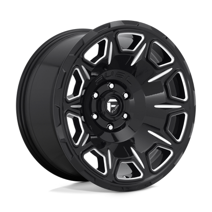 Fuel 1PC D688 VENGEANCE GLOSS BLACK MILLED