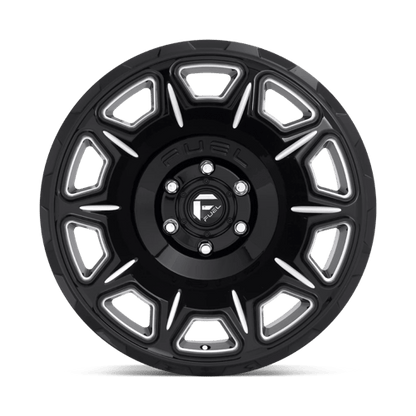 Fuel 1PC D688 VENGEANCE GLOSS BLACK MILLED