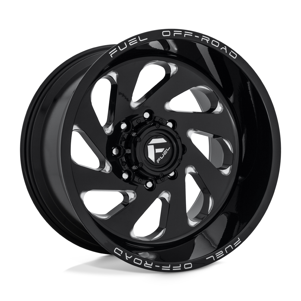 Fuel 1PC D637 VORTEX GLOSS BLACK MILLED