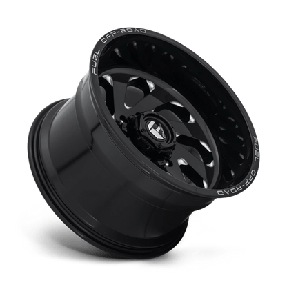 Fuel 1PC D637 VORTEX GLOSS BLACK MILLED