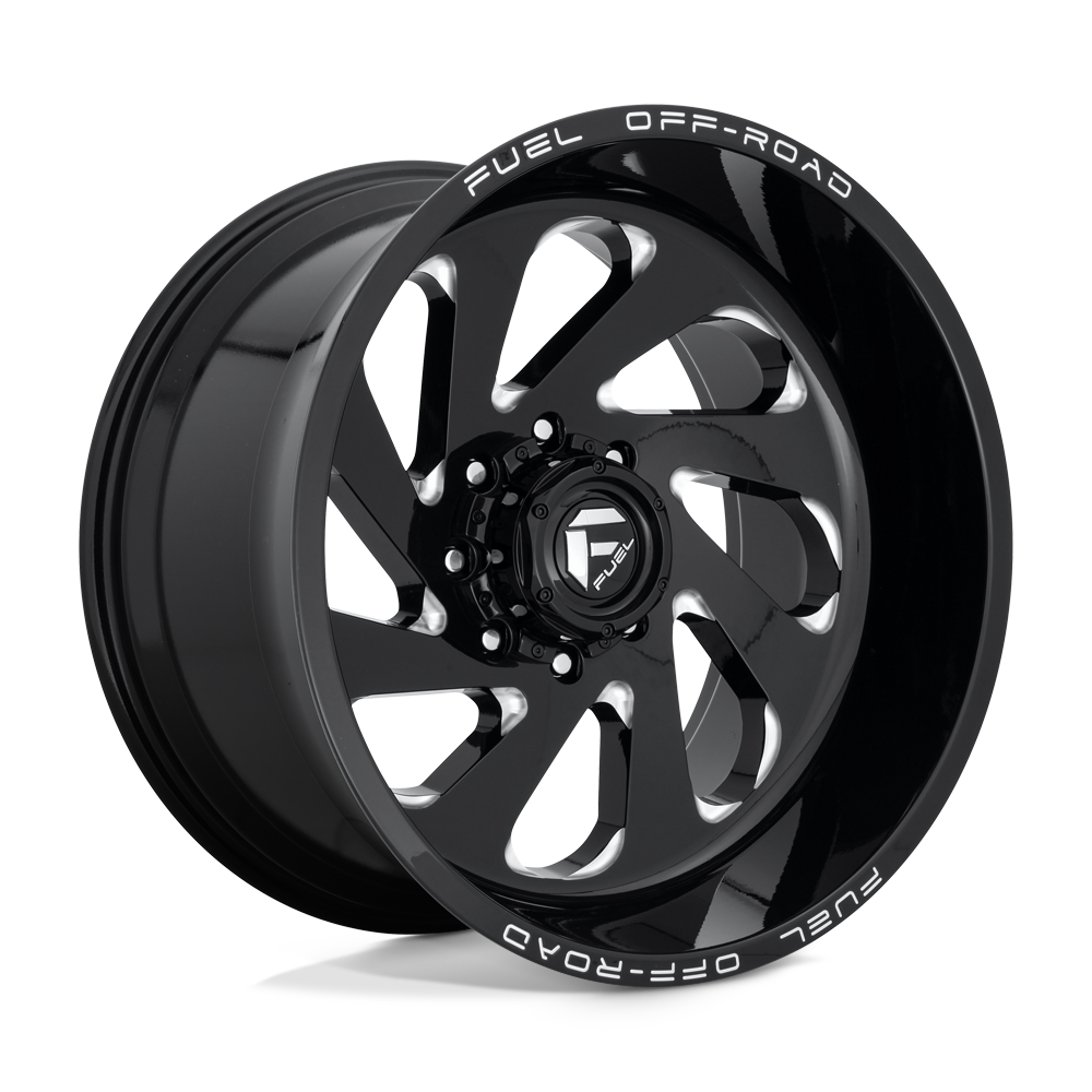 Fuel 1PC D637 VORTEX GLOSS BLACK MILLED