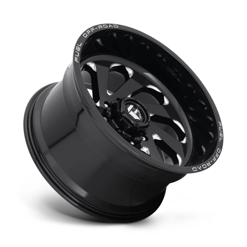 Fuel 1PC D637 VORTEX GLOSS BLACK MILLED