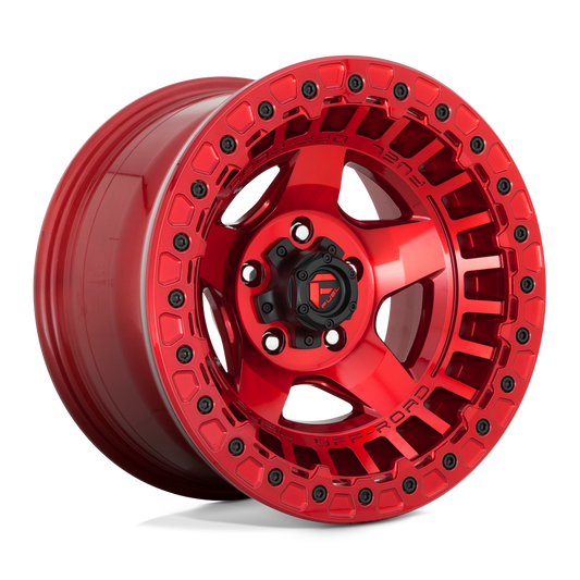 Fuel 1PC D117 WARP BEADLOCK CANDY RED