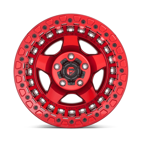 Fuel 1PC D117 WARP BEADLOCK CANDY RED