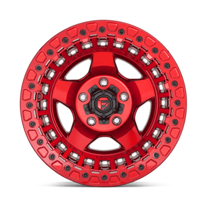 Fuel 1PC D117 WARP BEADLOCK CANDY RED