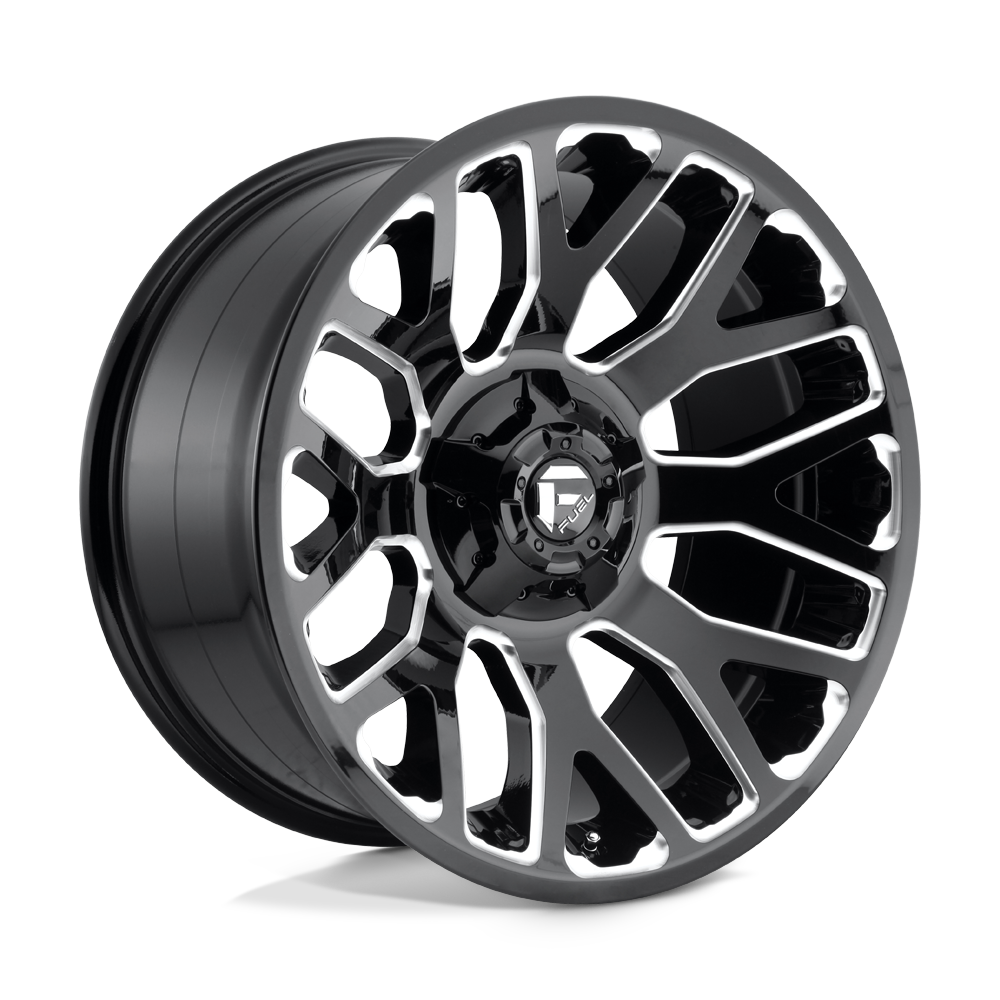 Fuel 1PC D607 WARRIOR GLOSS BLACK MILLED